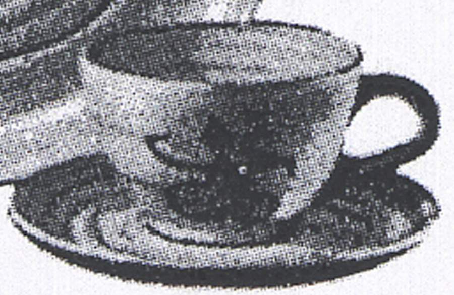 Bali-Hi Flat Cup & Saucer Set by Santa Anita-1
