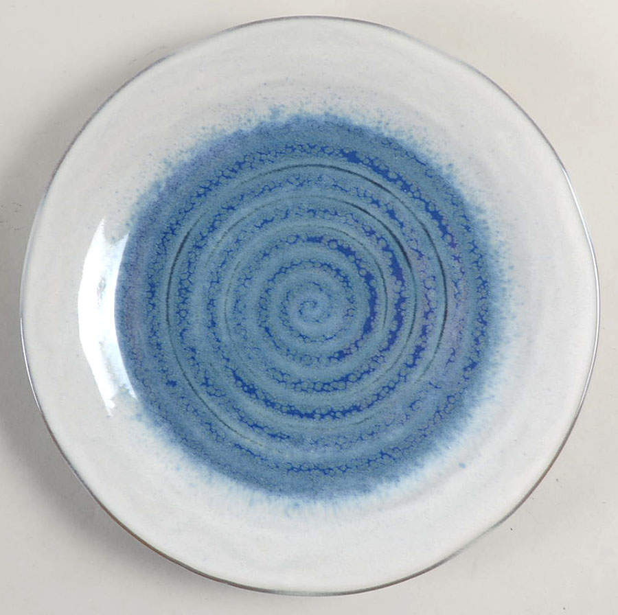Talia Dusk Blue Salad Plate by Sango-1