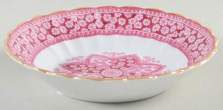 Primrose Rose (Luster Trim) Fruit/Dessert (Sauce) Bowl by Spode-1