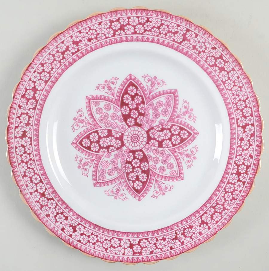 Primrose Rose (Luster Trim) Dinner Plate by Spode-1