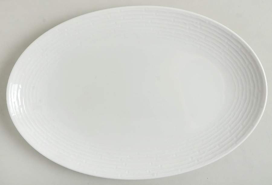 Atherton 13" Oval Serving Platter by Syracuse-1
