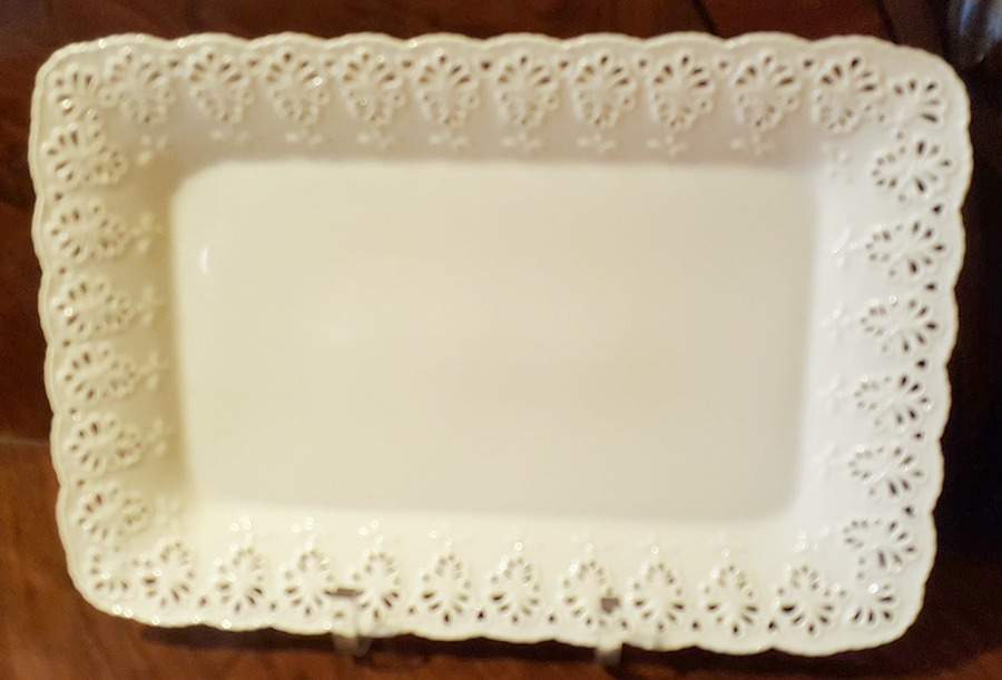 Pierced Lace Large Sandwich Tray by Skye Mcghie-1