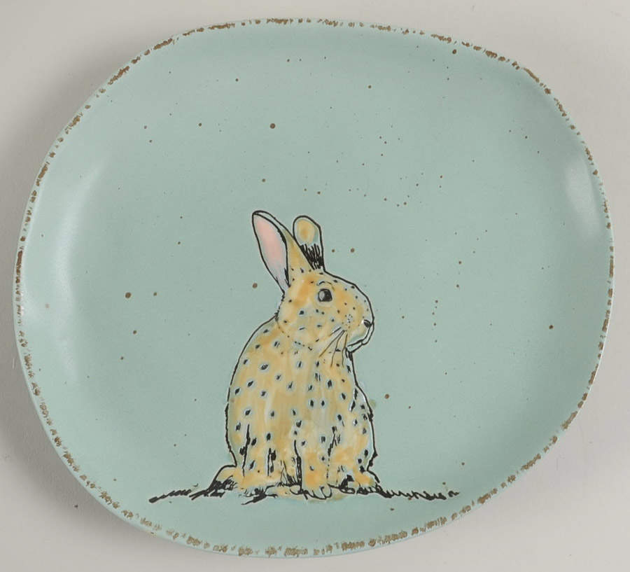 Easter Bunny Salad Plate by Spectrum-1