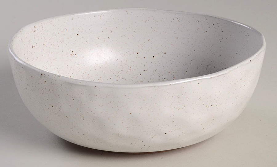 Kaya White Coupe Cereal Bowl by Sango-1
