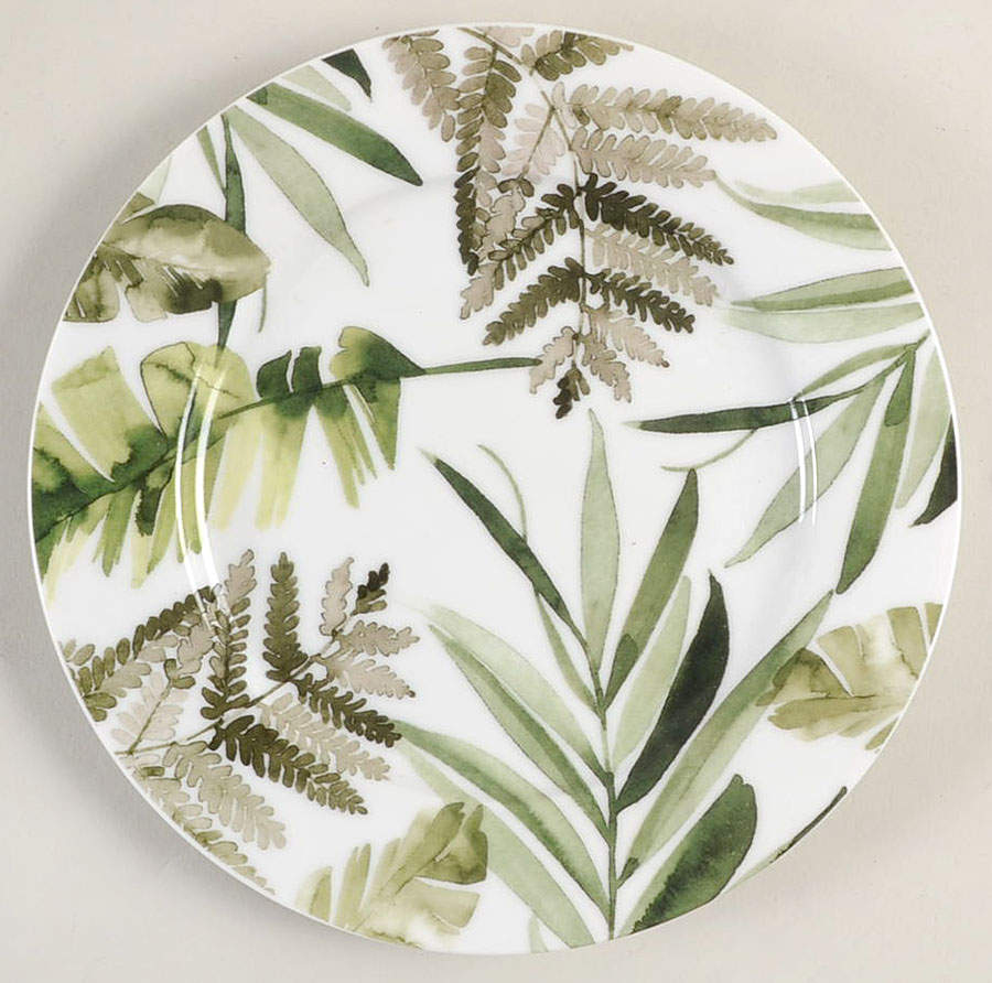 Pressed Ferns Salad Plate by Spode-1
