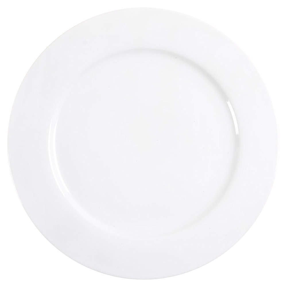 Pearl White Dinner Plate by Spode-1