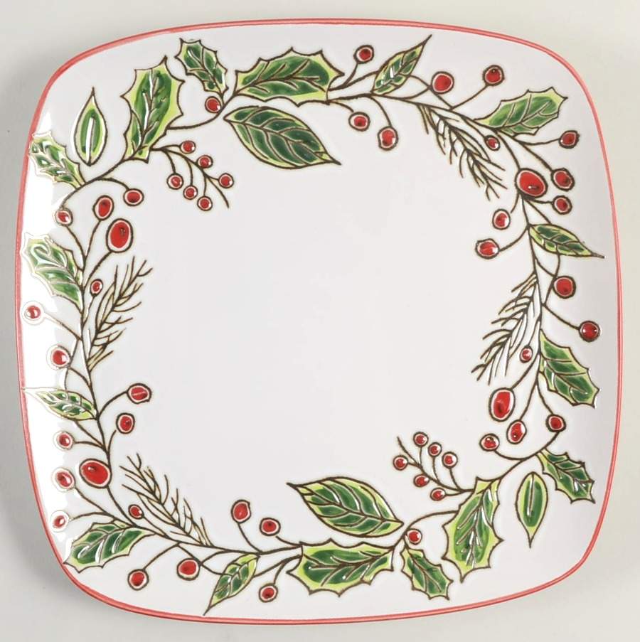 S1E4 Square Dinner Plate by Spectrum-1