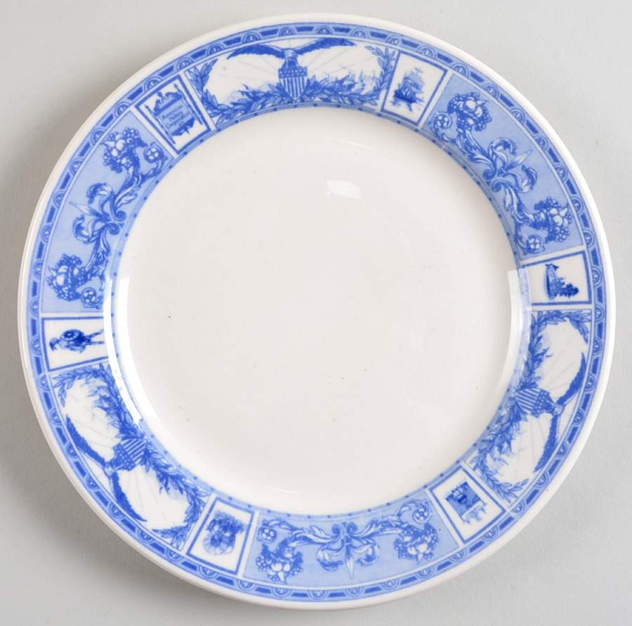 American Hotels Corporation Salad Plate by Sterling China (USA)-1