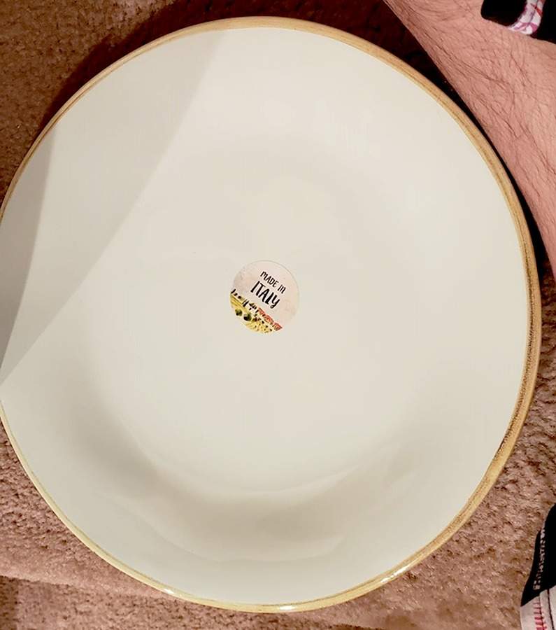 SWZ15 Dinner Plate by Sweet Ceramics (La Ceramica d'Italia)-1