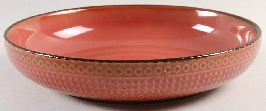 Glyph Red Individual Dinner Bowl by Sango-1