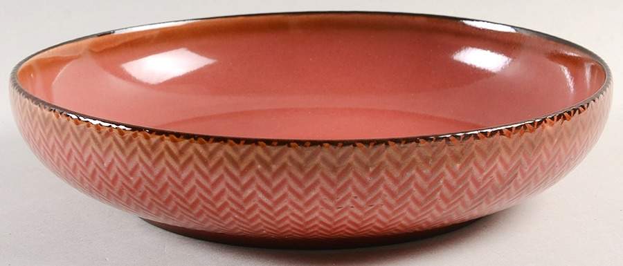 Glyph Red Individual Dinner Bowl by Sango-1