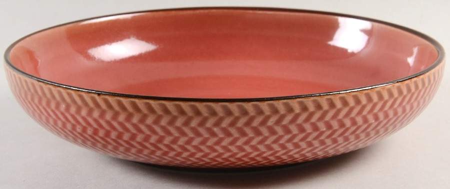 Glyph Red Individual Dinner Bowl by Sango-1