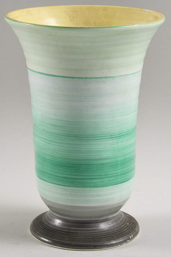 Harmony Artware 7" Footed Vase by Shelley-1