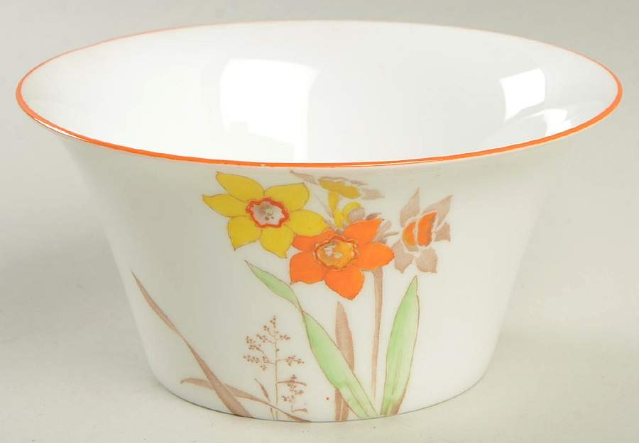 Narcissus Open Sugar Bowl by Shelley-1