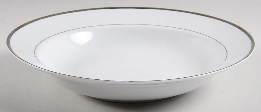 Silver Traditions Rim Soup Bowl by Signature-1