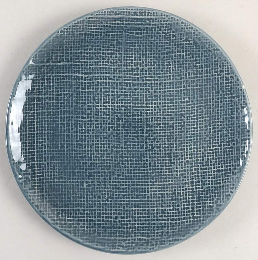 Kain Blue Salad Plate by Sango-1