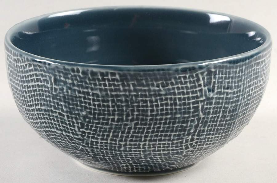 Kain Blue Soup/Cereal Bowl by Sango-1