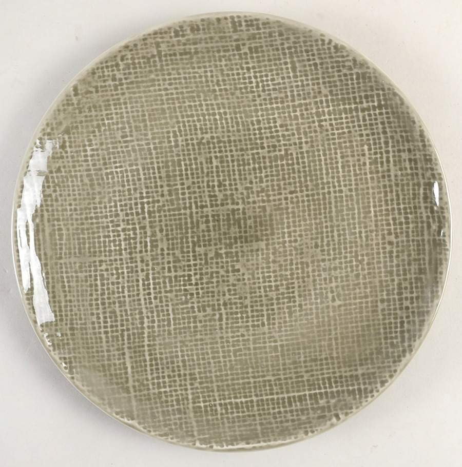 Kain Taupe Salad Plate by Sango-1