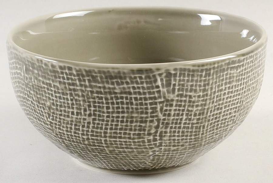 Kain Taupe Soup/Cereal Bowl by Sango-1