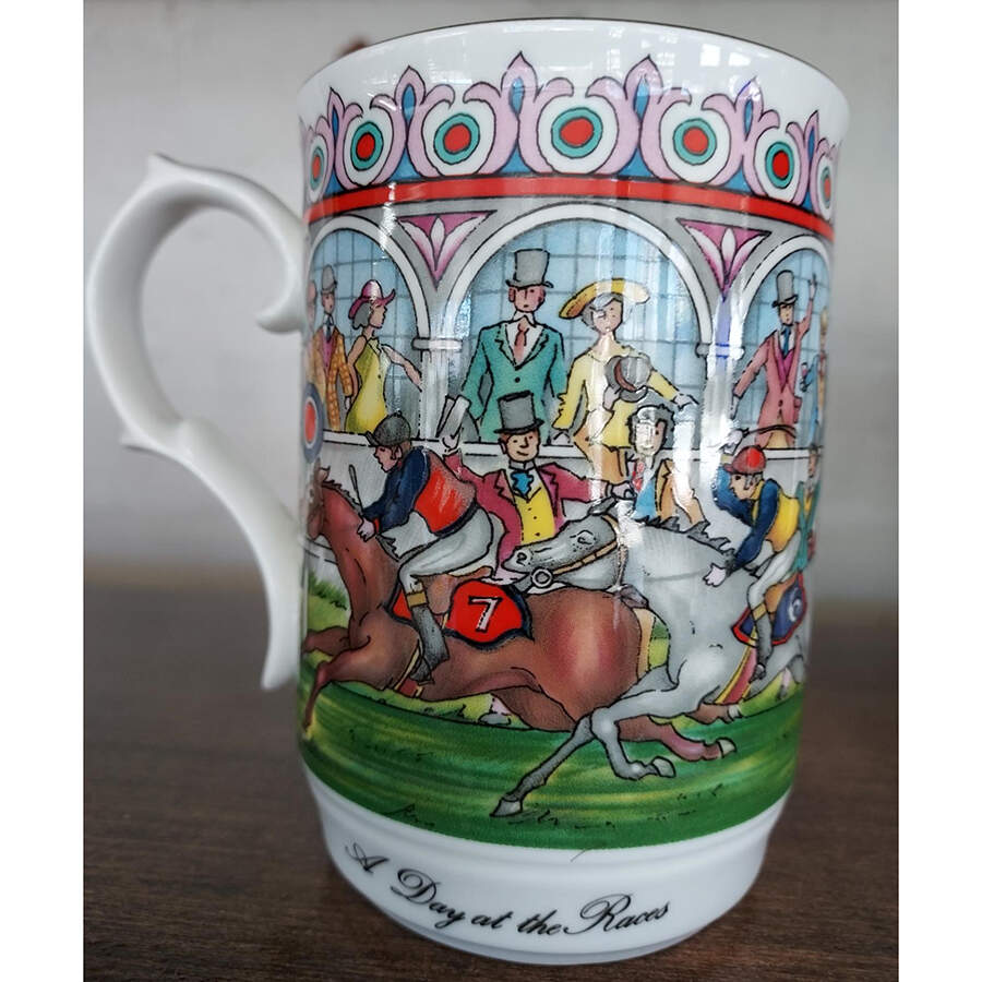 Pavilion Championship A Day At The Races Mug - No Box by Sadler-1