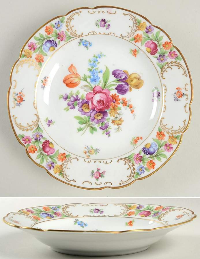 SCH812 Large Rim Soup Bowl by Schumann - Bavaria-1