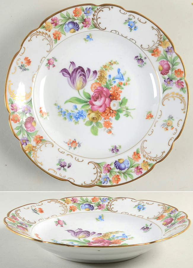 SCH812 Large Rim Soup Bowl by Schumann - Bavaria-1