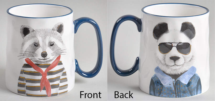 Hipster Animals Mug by Signature-1