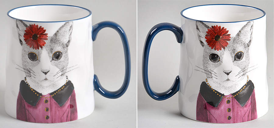 Hipster Animals Mug by Signature-1