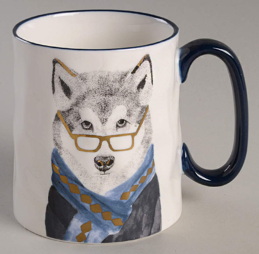 Hipster Animals Mug by Signature-1