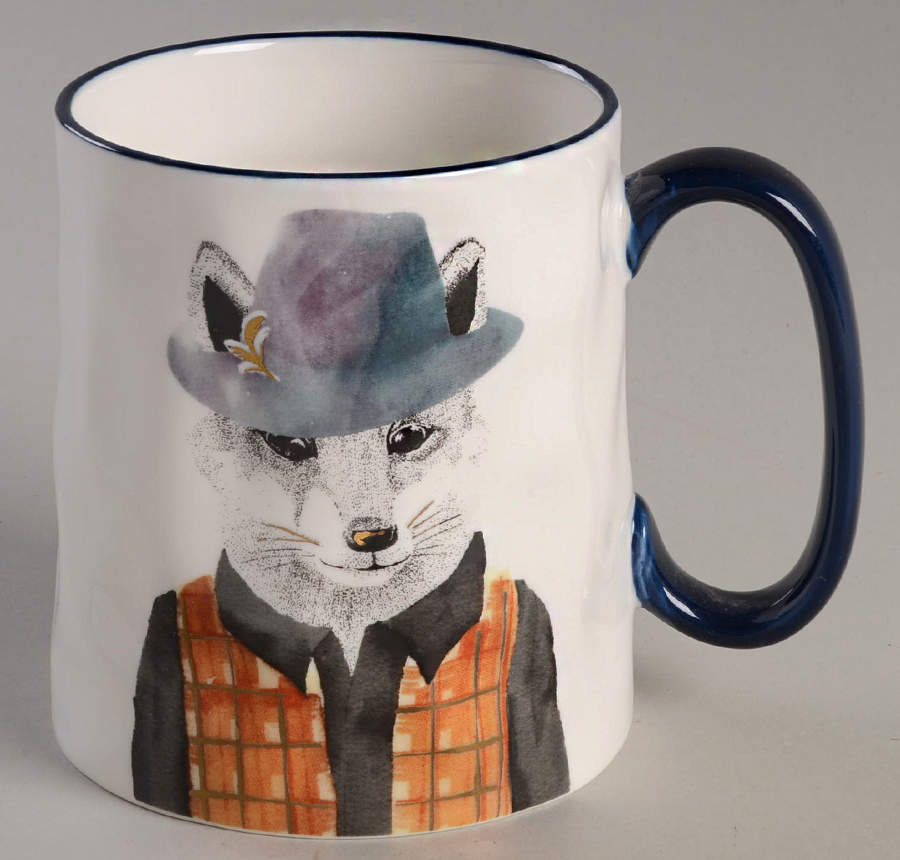 Hipster Animals Mug by Signature-1