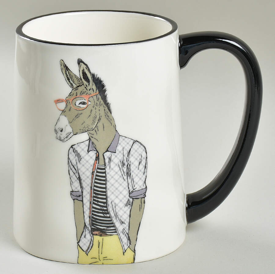 Hipster Animals Mug by Signature-1