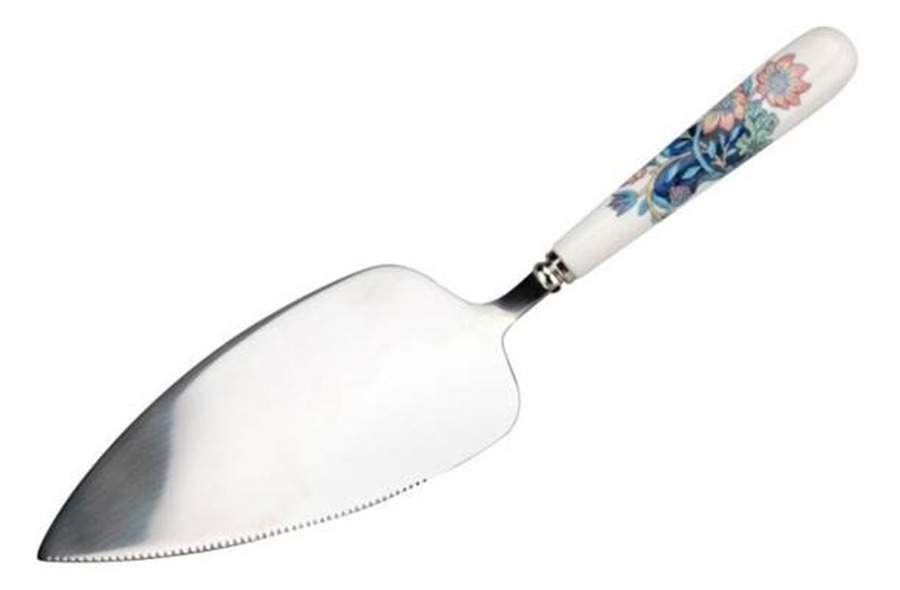 Strawberry Thief Cake Server W/Stainless Blade by Spode-1