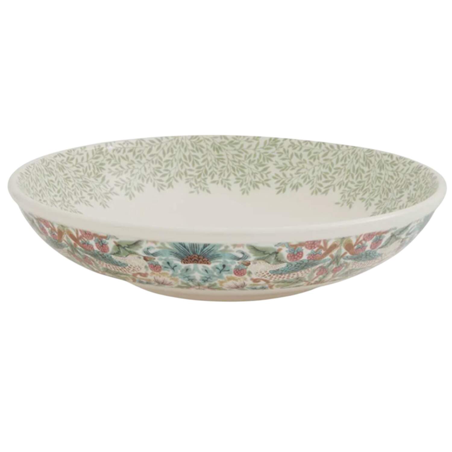 Strawberry Thief 13" Round Serving Bowl by Spode-1
