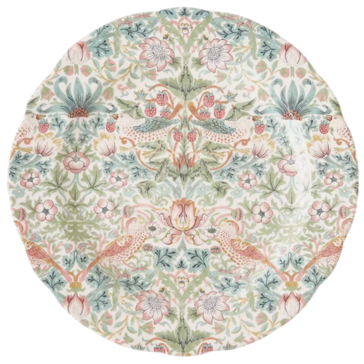 Strawberry Thief 12" Chop Plate (Round Platter) by Spode-1