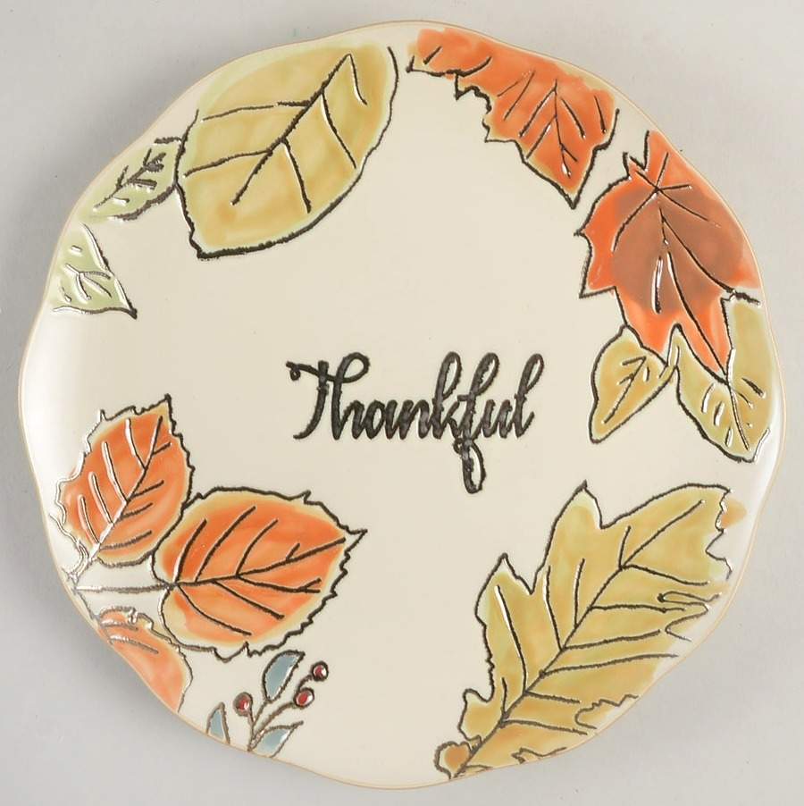 Bounty Harvest Salad Plate by Spectrum-1
