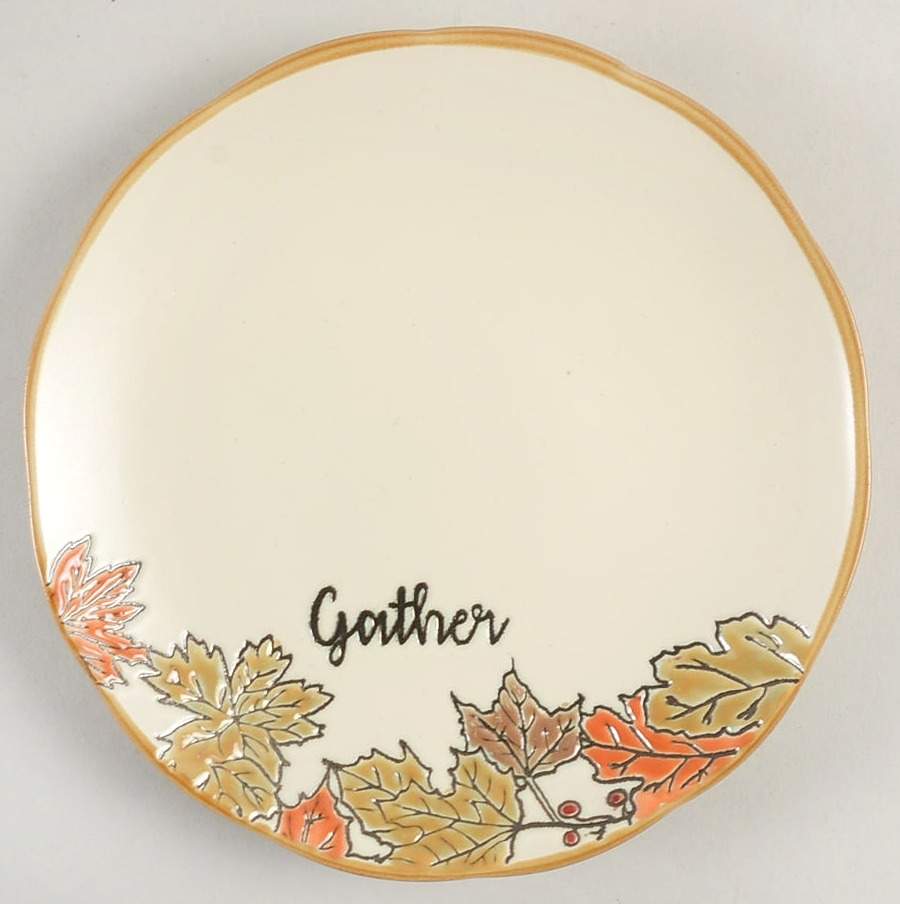 Bounty Harvest Appetizer Plate by Spectrum-1