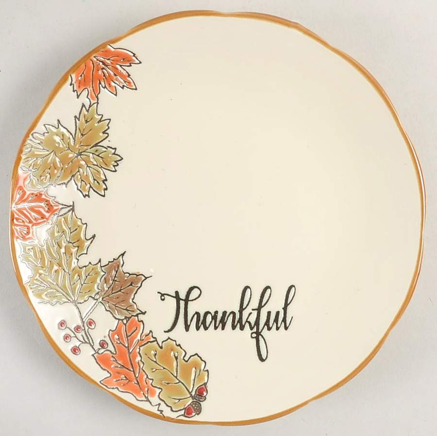 Bounty Harvest Appetizer Plate by Spectrum-1