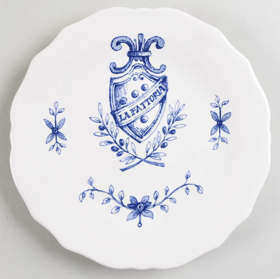 Toscana Blue Salad Plate by Sur La Table-1