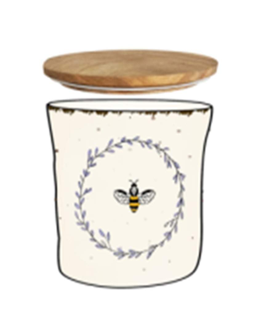 Queen Bee Medium Canister & Lid by Spectrum-1