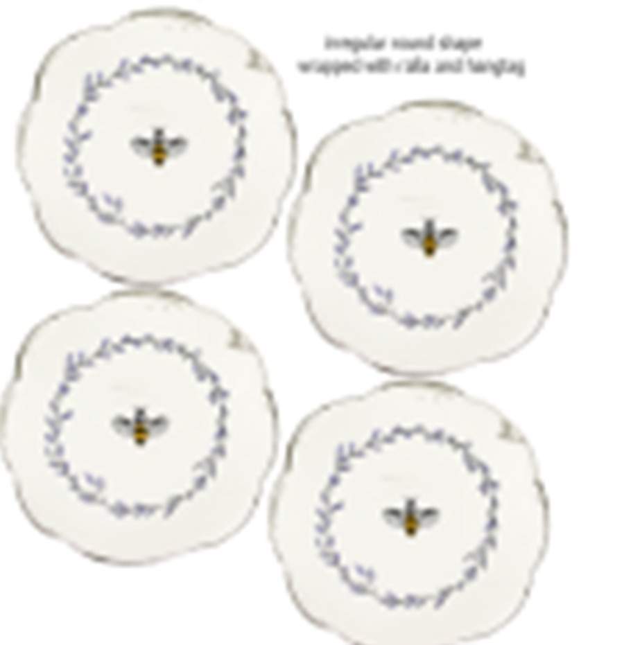 Queen Bee Appetizer Plate by Spectrum-1