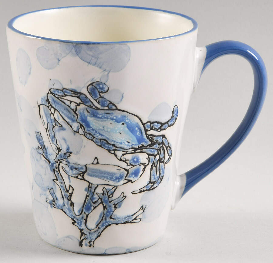 Chesapeake Bay Blue Crab Mug by Spectrum-1