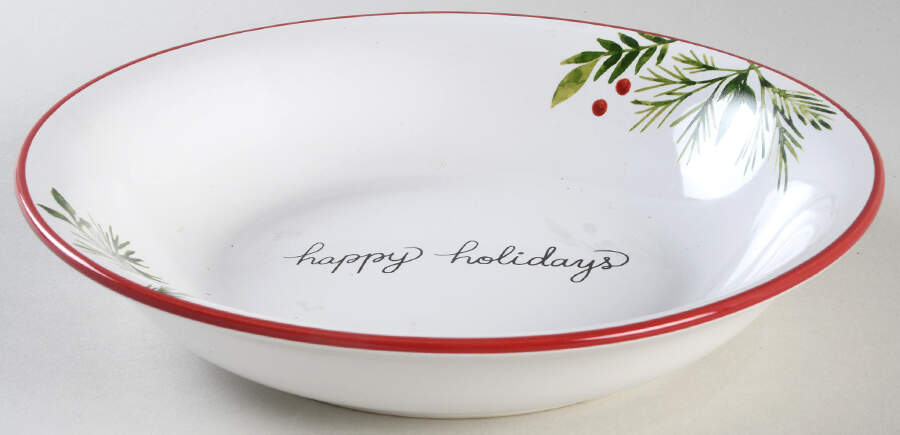 Farmhouse Individual Dinner Bowl by St Nicholas Square-1