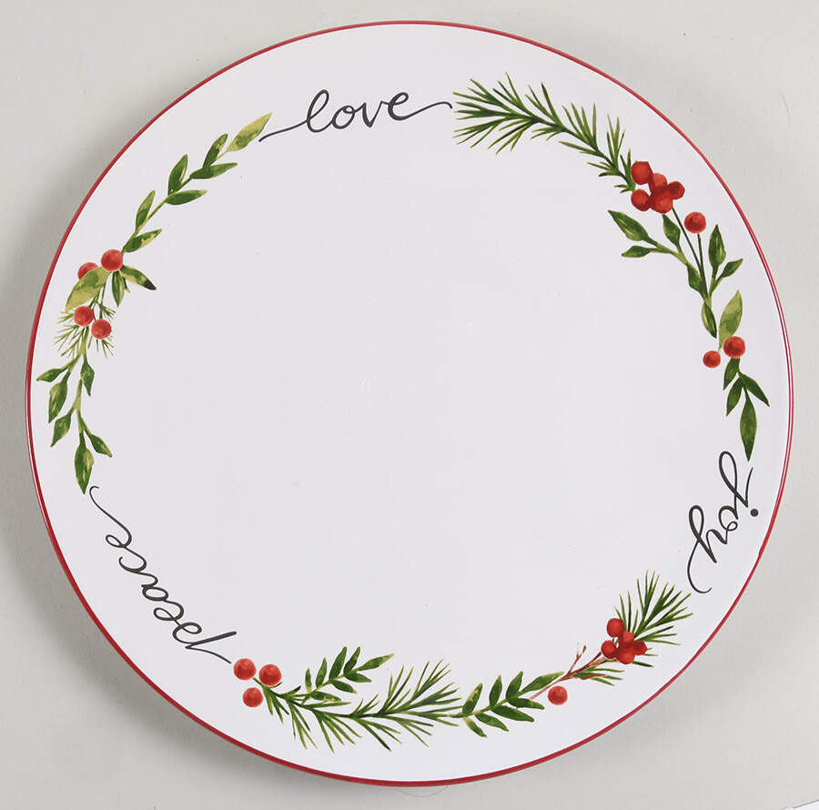 Farmhouse Dinner Plate by St Nicholas Square-1