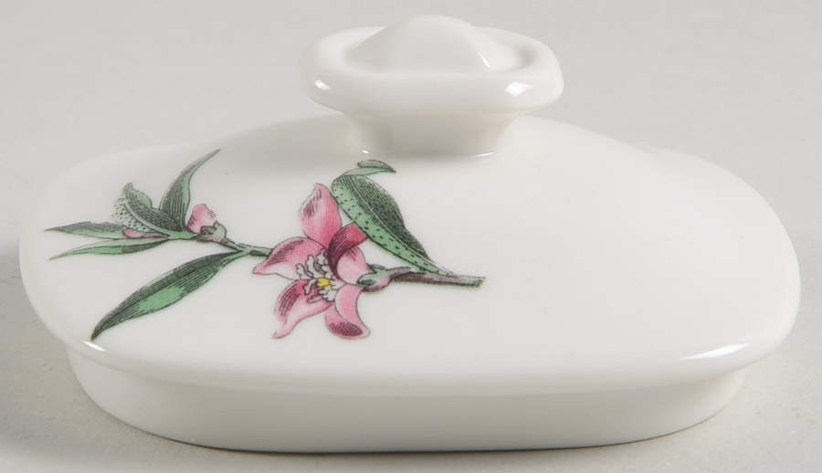 Stafford Blooms Lid for Sugar Bowl by Spode-1