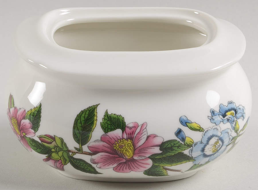 Stafford Blooms Sugar Bowl No Lid by Spode-1