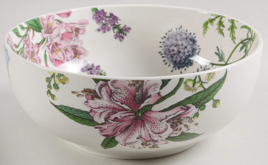 Stafford Blooms 8" Round Serving Bowl by Spode-1
