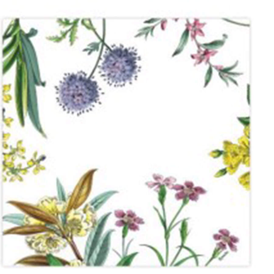 Stafford Blooms Package of Paper Beverage Napkins by Spode-1