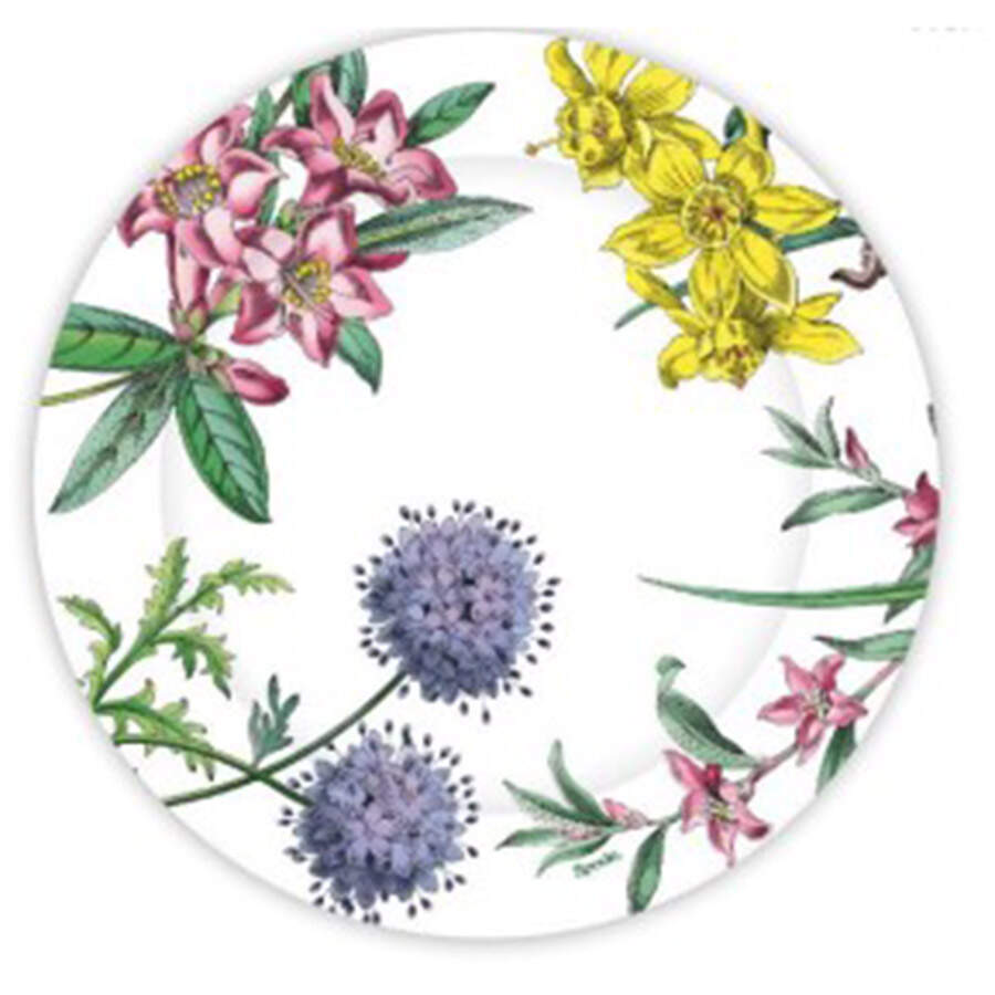 Stafford Blooms (Pack of 16) Paper Luncheon Plates by Spode-1