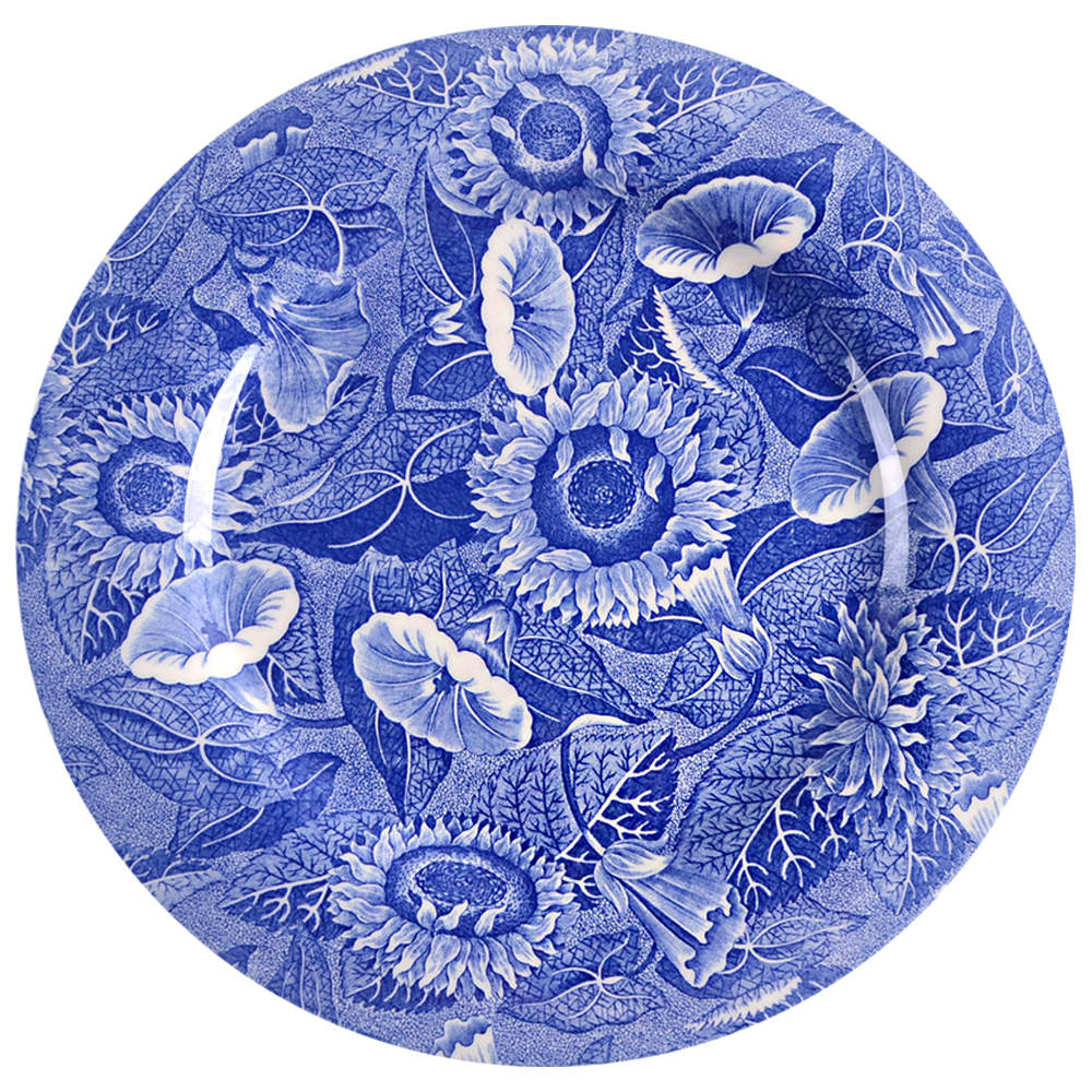 Sunflower (Blue Room Sunflower) Dinner Plate by Spode-1