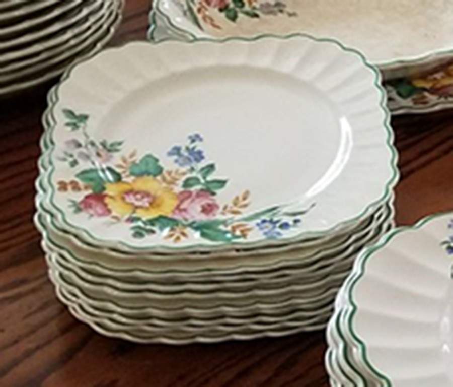 SEB176 Salad Plate by Sebring Pottery-1